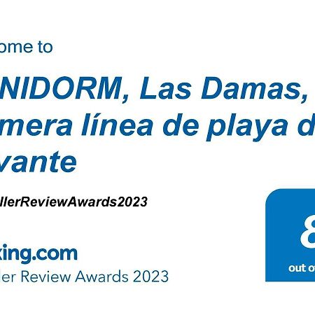 BENIDORM, Las Damas, primera línea de playa de Levante Exterior foto